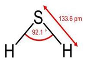 硫化氢的结构