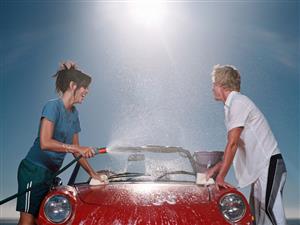 clean the car