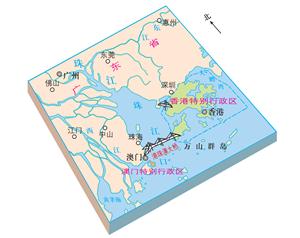 珠港澳大桥示意