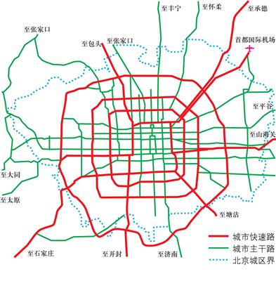北京道路网