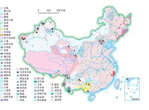中国的民族分布
