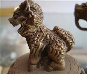 黄铜檀香炉