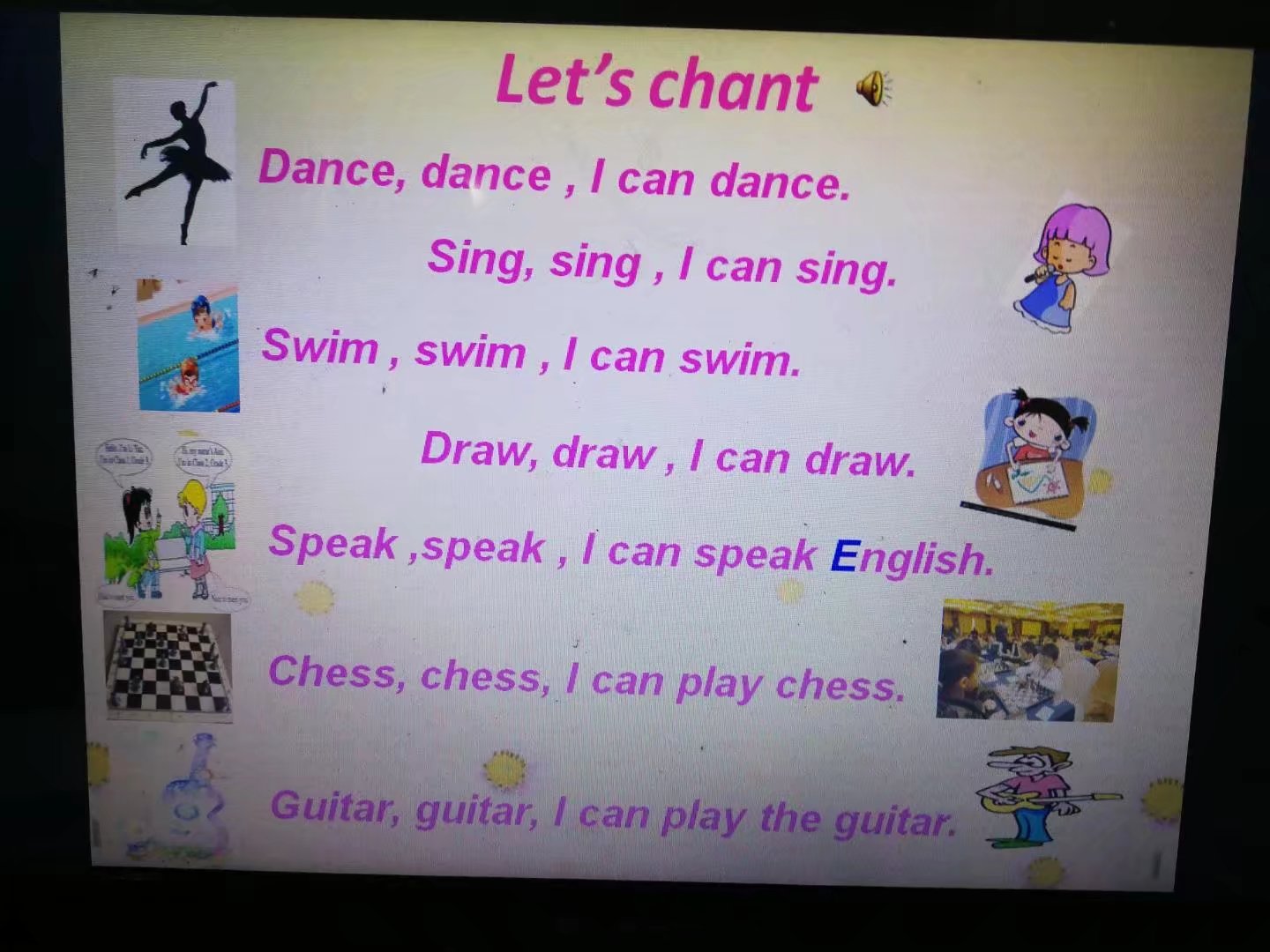 Unit 1 Can you play the guitar 教学设计