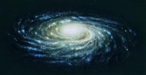 从宇宙空间看银河系