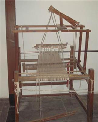 苏州丝绸博物馆的织机1
