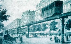 19世纪巴黎的电力铁路