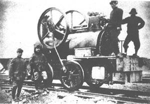 中国制造的第一辆蒸汽机车