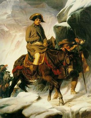 骑着毛驴的拿破仑