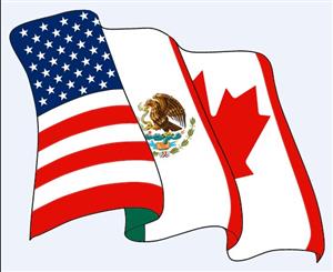 北美自由贸易区标志