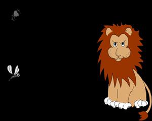 《蚊子和狮子》插图2