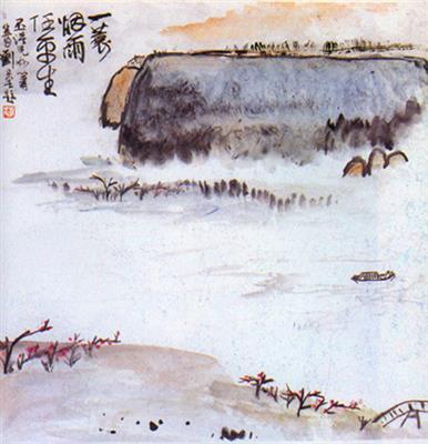 《定风波》诗意图1