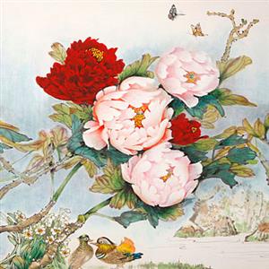 中国画——牡丹