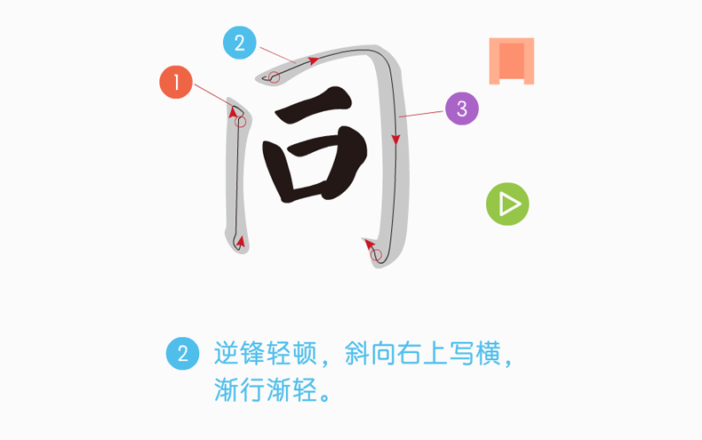 小学书法 六年级 上学期(湘美版) -同字框