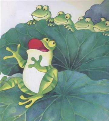 青蛙学唱歌