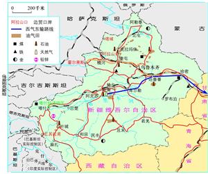 7.17 新疆油气资源与边贸口岸